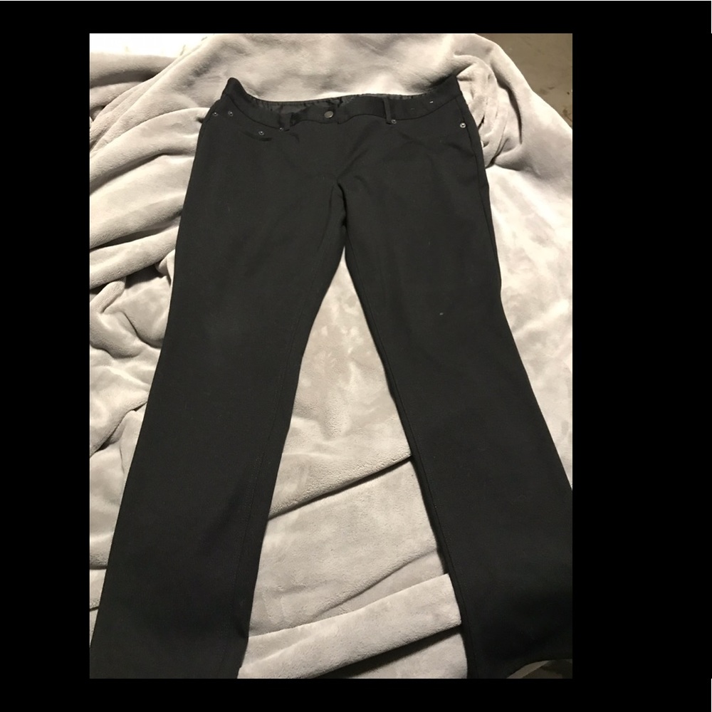 2 Black Dress Pants size 14